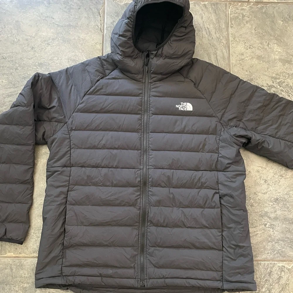 New! The North Face Belleview Stretch Down Jacket in Black Men’s Sz‎ XXL …